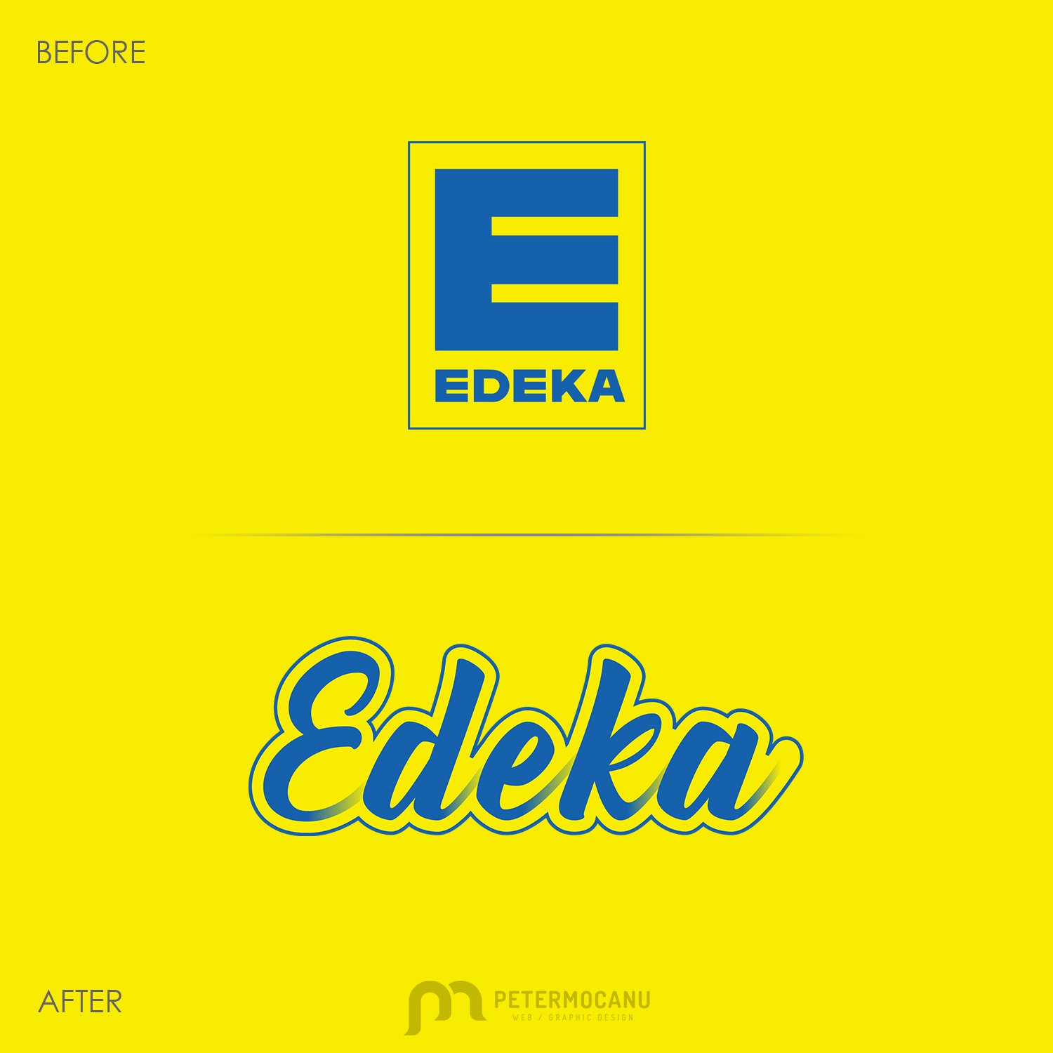 Edeka Logo Restyle