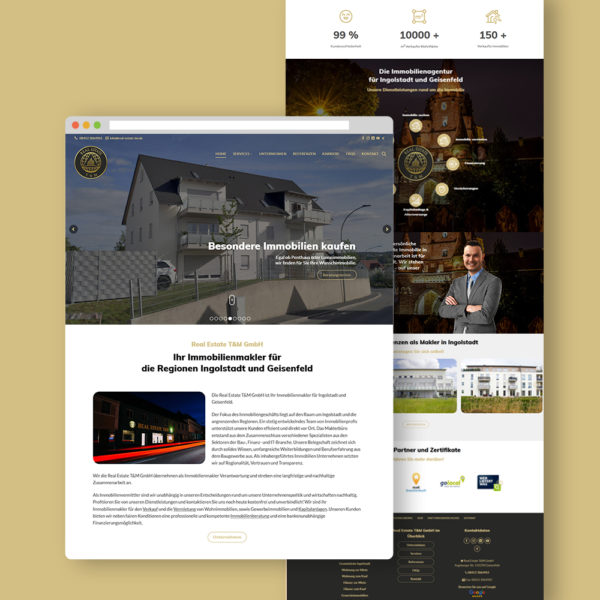 Real Estate Website Design