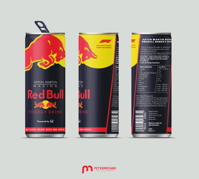 RedBull Racing Energy Drink F1 2020 Edition