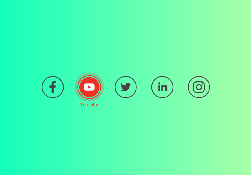 social icons-animation-yt