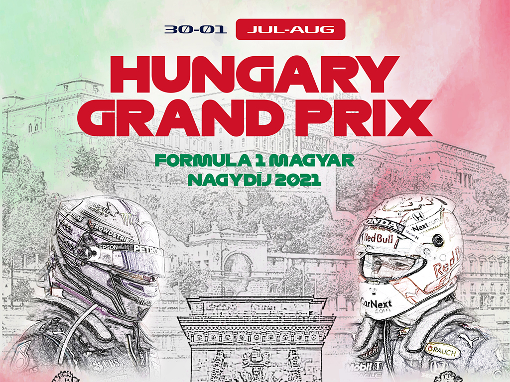 Hungary F1 Grand Prix 2021 Poster